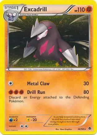 Excadrill (Cosmos Holo) 056/98 - Blister Exclusives Holofoil