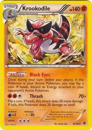 Krookodile (BW Emerging Powers) 062/098 - Deck Exclusives Holofoil