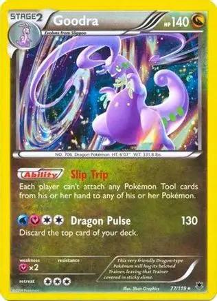 Goodra (Cosmos Holo) 077/119 - Blister Exclusives Holofoil