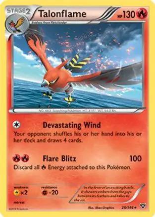 Talonflame (Cosmos Holo) 028/146 - Blister Exclusives Holofoil