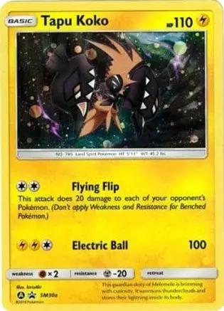 Tapu Koko SM30a/248 - Alternate Art Promos Holofoil
