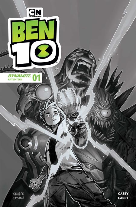 Ben 10 #1 J 1:10 Eric Canete Line Art Variant (05/06/2026) Dynamite