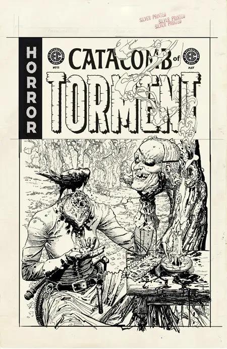 Ec Catacomb Of Torment #11 D 1:20 Dustin Weaver B&W Artist Edition Variant (05/20/2026) Oni