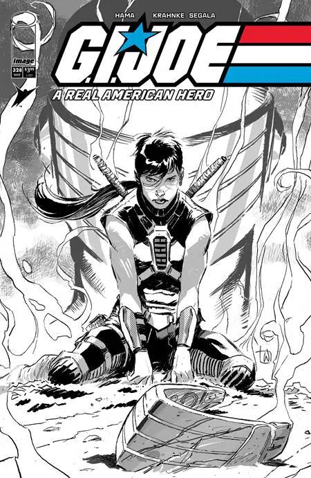 Gi Joe A Real American Hero #328 B Lee Weeks B&W Variant (05/13/2026) Image