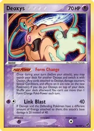 Deoxys (EX Deoxys) 016/107 - Deck Exclusives Holofoil