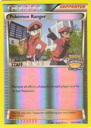 Pokemon Ranger 104/114 - League & Championship Cards - Reverse Holofoil