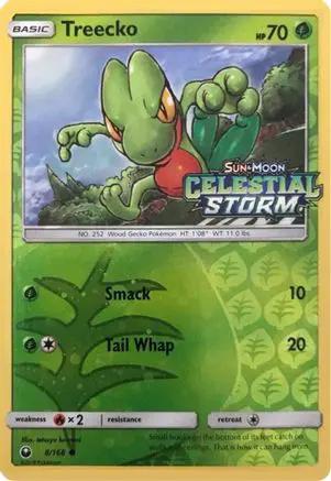 Treecko (Toys R Us) 008/168 - Miscellaneous Cards & Products Reverse Holofoil