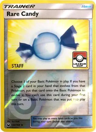 Rare Candy 142/168 - League & Championship Cards - Reverse Holofoil