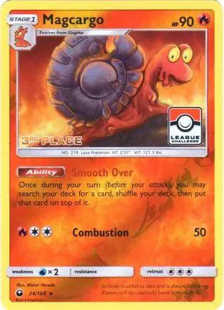 Magcargo (Pokemon League) [3rd Place] 024/168 - League & Championship Cards Reverse Holofoil