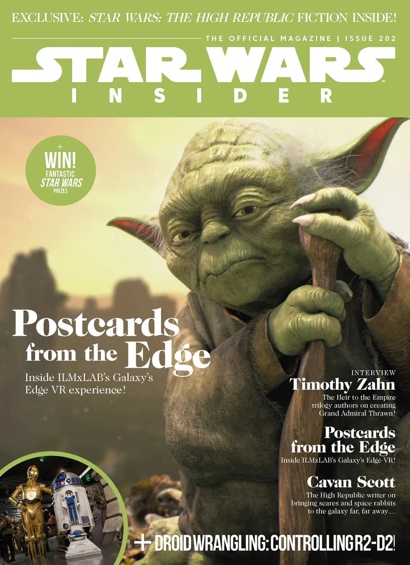 Star Wars Insider #202 Newsstand Ed High Republic Yoda (04/28/2021) Titan Comics
