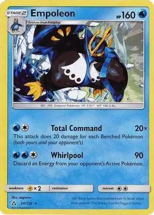 Empoleon (Cracked Ice Holo) 034/156 - Deck Exclusives Holofoil