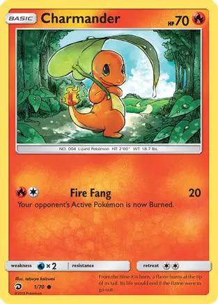 Charmander 001/70 - Dragon Majesty