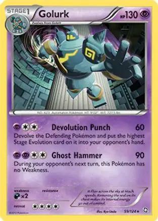 Golurk (EX Dragons Exalted) 059/124 - Deck Exclusives