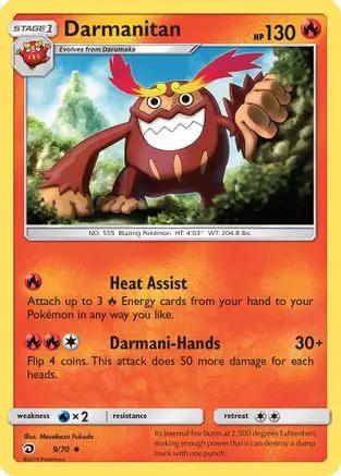 Darmanitan 009/70 - Dragon Majesty