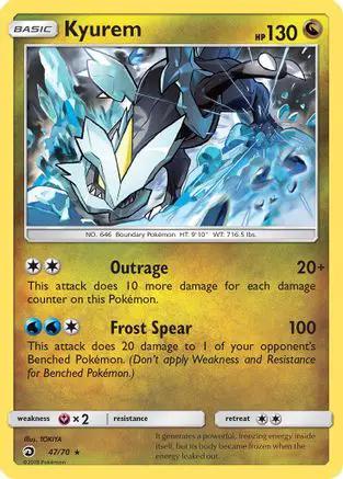 Kyurem 047/70 - Dragon Majesty Reverse Holofoil