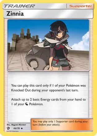 Zinnia 064/70 - Dragon Majesty Reverse Holofoil