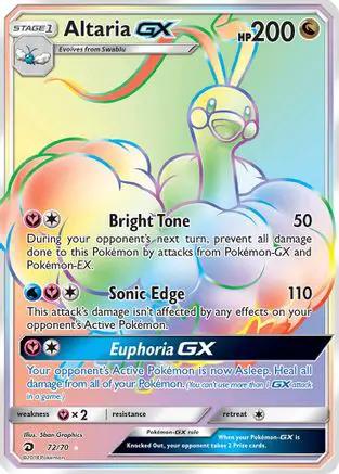 Altaria GX (Secret) 072/70 - Dragon Majesty Holofoil