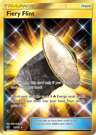Fiery Flint (Secret) 076/70 - Dragon Majesty Holofoil