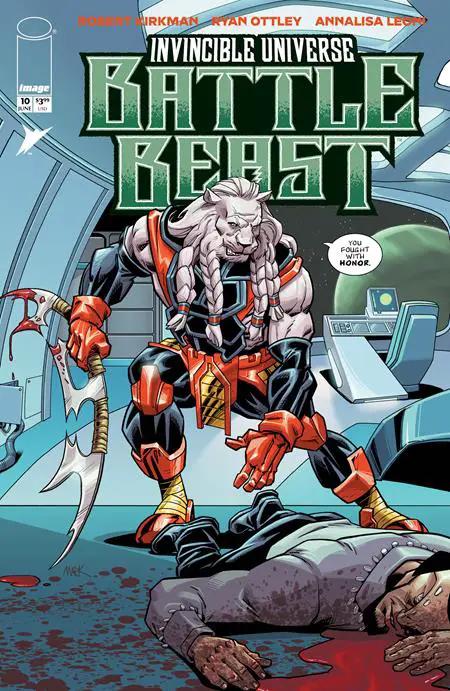 Invincible Universe Battle Beast #10 E 1:50 Mark Englert Variant (06/17/2026) Image