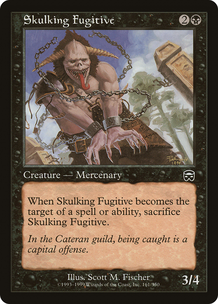 Skulking Fugitive (MMQ-161) - Mercadian Masques