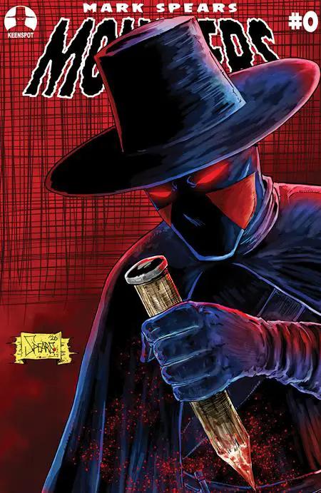 Mark Spears Monsters #0 Deluxe Edition (One Shot) F Mark Spears 1:50 Holofoil Slay It Sketch Variant (06/10/2026) Ex Posse