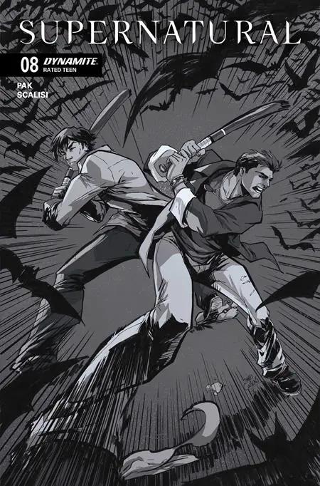 Supernatural #8 G 1:10 David Cousens Line Art Variant (06/24/2026) Dynamite