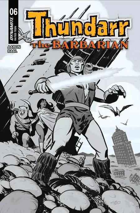 Thundarr The Barbarian #6 F 1:10 Michael Cho Line Art Variant (07/29/2026) Dynamite