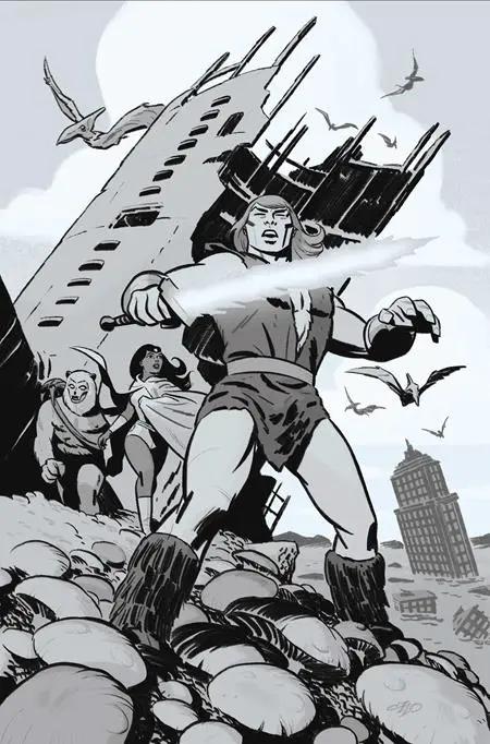 Thundarr The Barbarian #6 H 1:15 Michael Cho Line Art Variant (07/29/2026) Dynamite