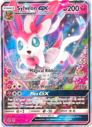 Sylveon GX 92a/145 - Alternate Art Promos Holofoil