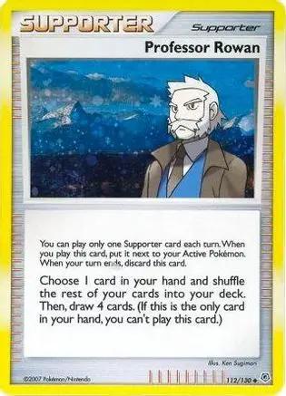 Professor Rowan (Cosmos Holo) 112/130 - Miscellaneous Cards & Products Holofoil