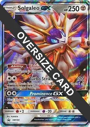 Solgaleo GX SM104 - Jumbo Cards Holofoil