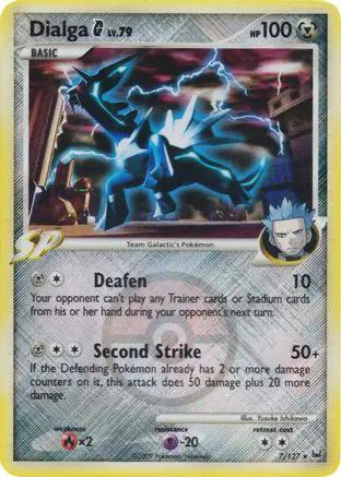Dialga G (League Promo) 007/127 - League & Championship Cards Reverse Holofoil