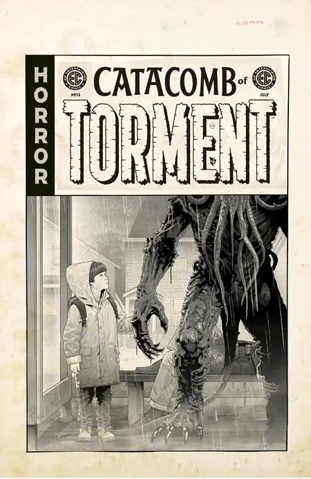 Ec Catacomb Of Torment #13 D 1:20 Danny Luckert B&W Artist Edition Variant (07/15/2026) Oni