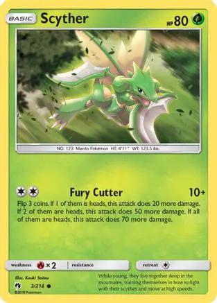 Scyther 003/214 - SM  Lost Thunder