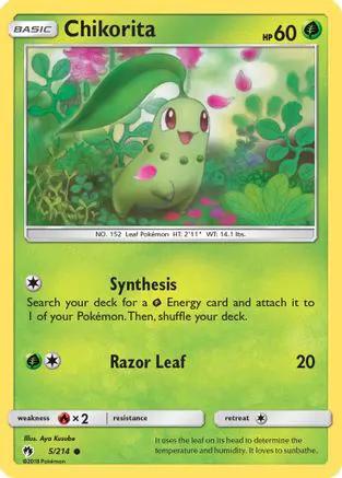 Chikorita 005/214 - SM  Lost Thunder