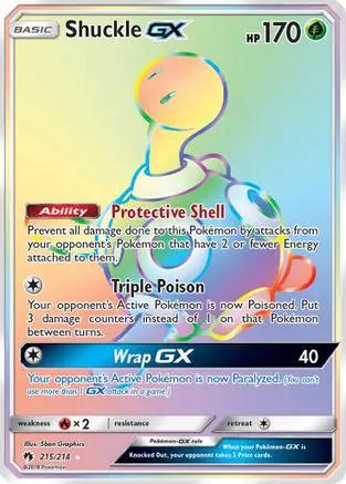 Shuckle GX (Secret) 215/214 - SM  Lost Thunder Holofoil