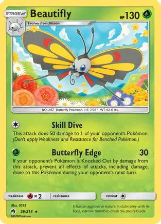 Beautifly 026/214 - SM  Lost Thunder