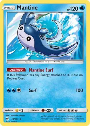 Mantine 058/214 - SM  Lost Thunder