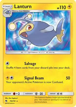 Lanturn 074/214 - SM  Lost Thunder