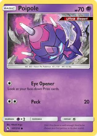 Poipole 107/214 - SM  Lost Thunder Reverse Holofoil