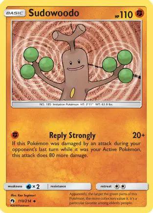 Sudowoodo 110/214 - SM  Lost Thunder Reverse Holofoil