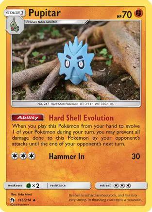 Pupitar 116/214 - SM  Lost Thunder