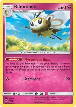 Ribombee 146/214 - SM  Lost Thunder