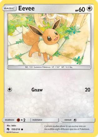Eevee 155/214 - SM  Lost Thunder