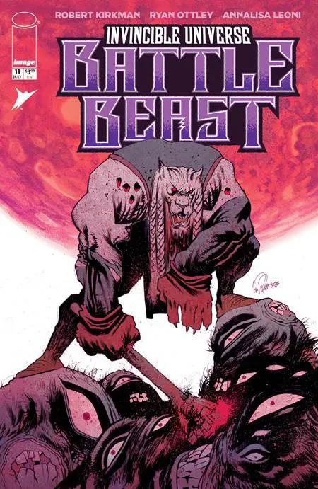 Invincible Universe Battle Beast #11 D 1:25 James Harren Variant (07/15/2026) Image