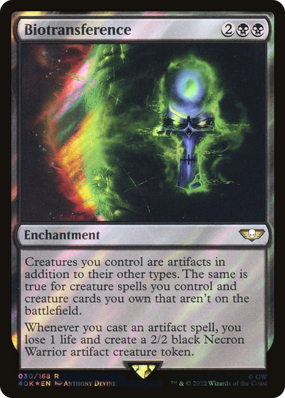 Biotransference (40K-30★) - Warhammer 40,000 Commander Foil