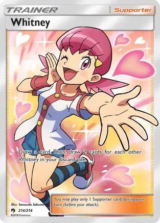 Whitney (Full Art) 214/214 - SM  Lost Thunder Holofoil
