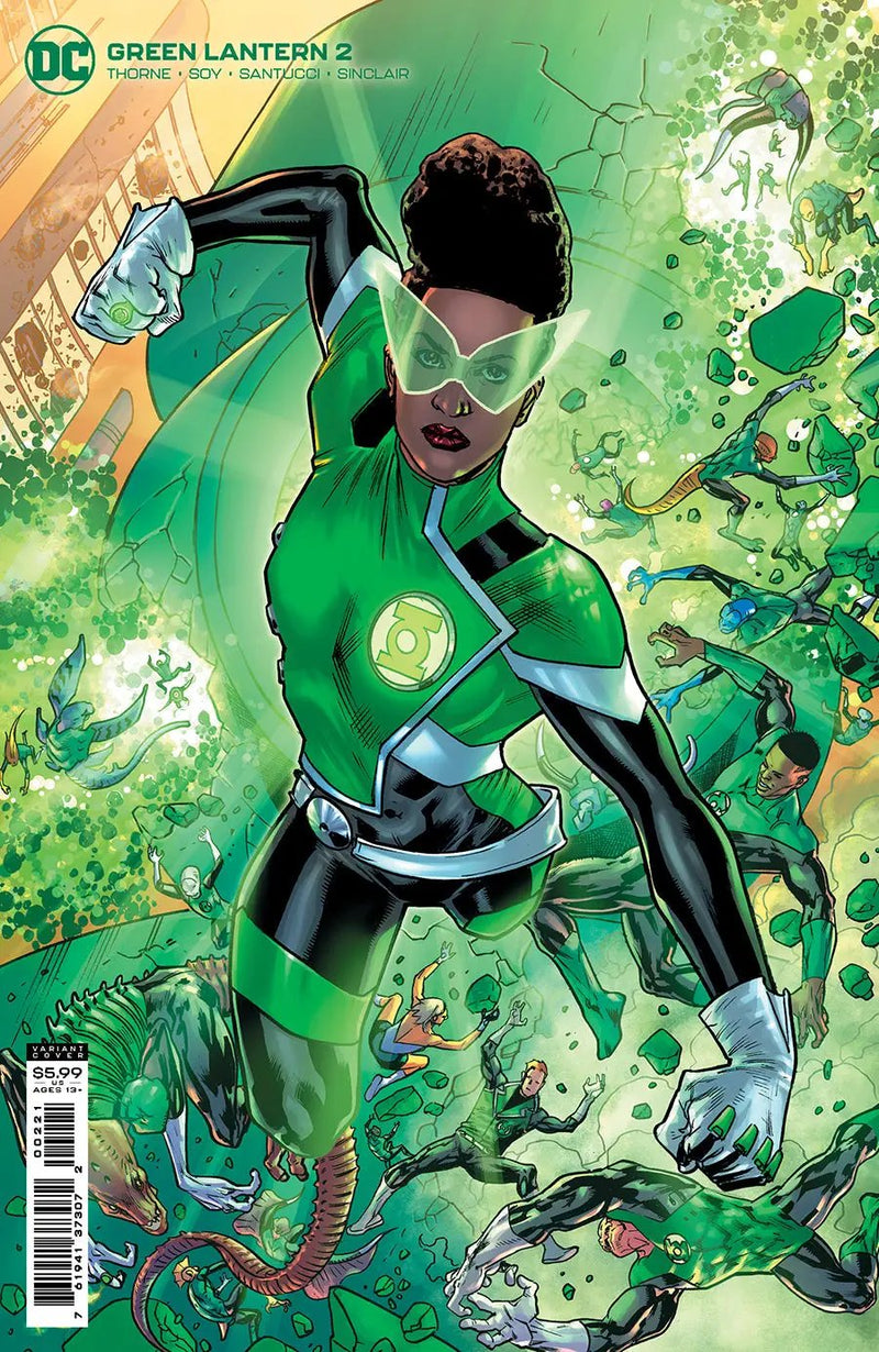 Green Lantern #2 B Bryan Hitch Card Stock Variant (05/04/2021) Dc