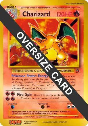 Charizard (CoroCoro Promo) 004/102 - Jumbo Cards Holofoil