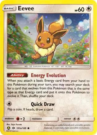 Eevee 101a/149 - Alternate Art Promos Holofoil